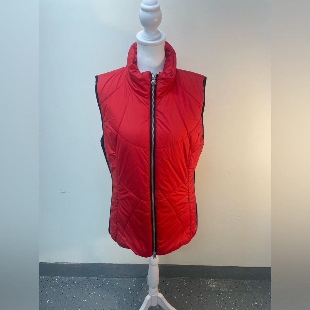 Golfino Womens Keystone Vest Padded Lightweight Red Size Medium